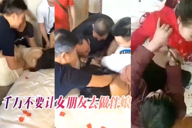 千万不.要让.女朋.友去做.伴娘奶子都.被摸.肿了