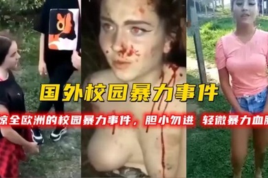 国外校园暴力事件震惊全欧洲的校园暴力事件胆小勿进轻微暴力血腥