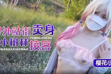 樱花小猫野外站街卖身小树林接客