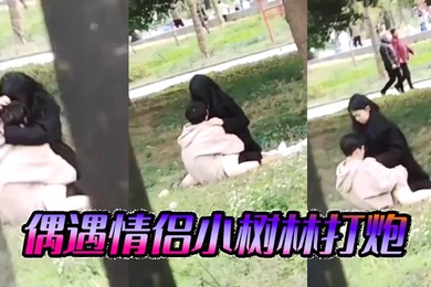 偶遇情侣小树林打炮